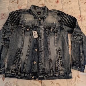 South Pole Black Denim Jacket